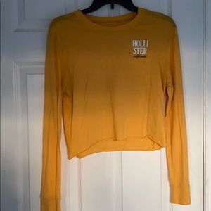 Hollister Gold cropped top